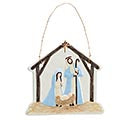 HUMBLE HOPE NATIVITY CERAMIC ORNAMENT