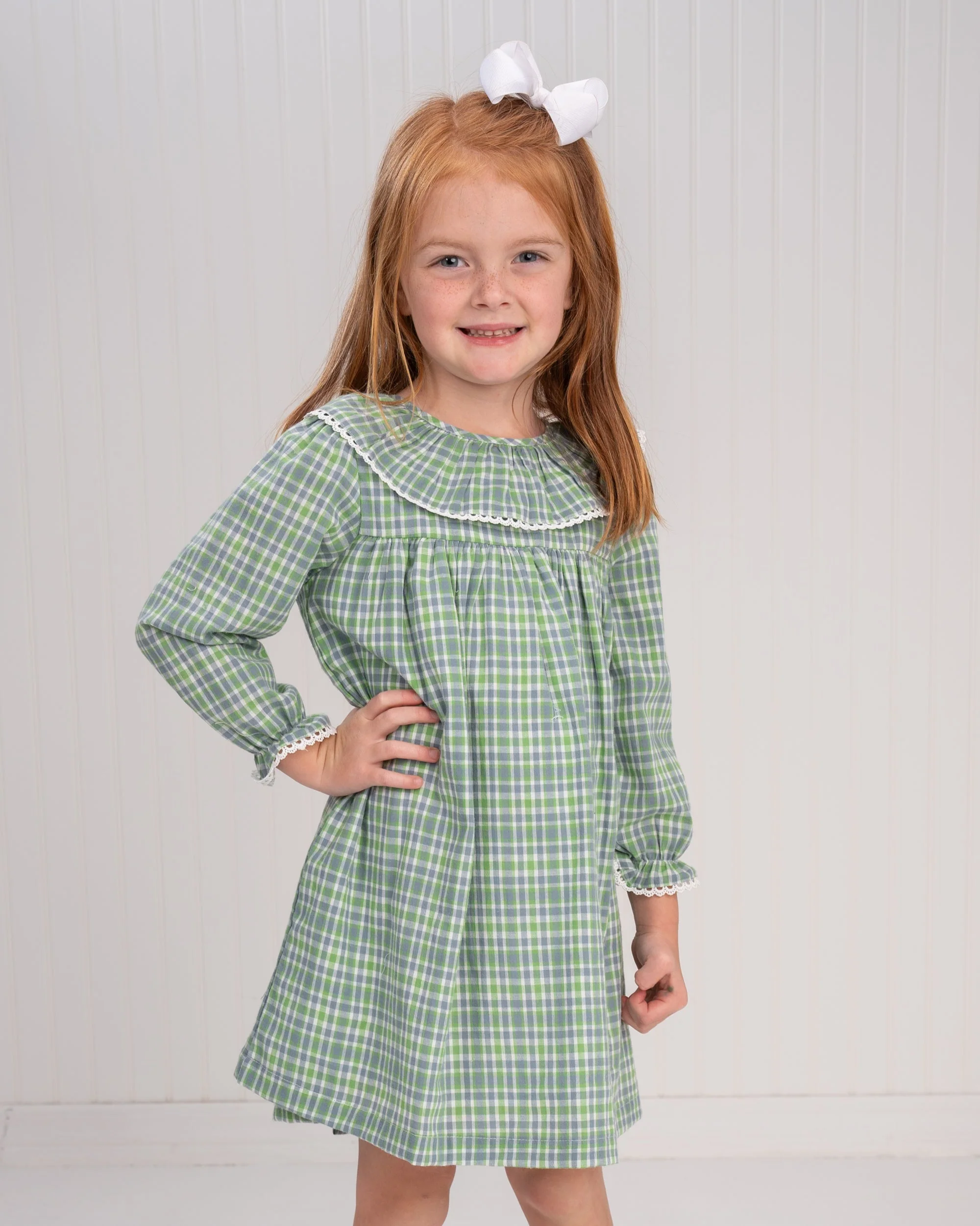 Hunter Bluegrass Plaid Dress - Image 2