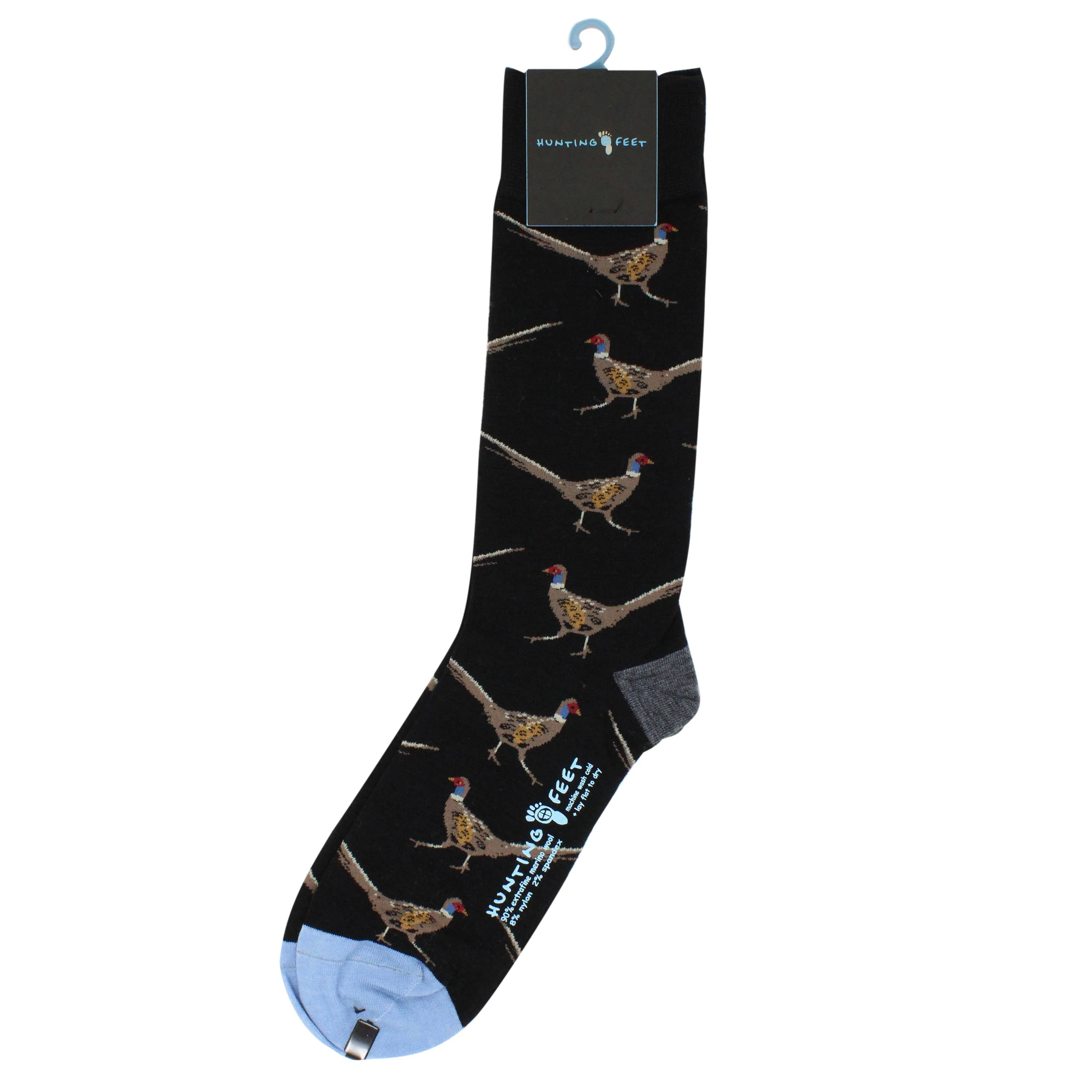 hunting feet - PHEASANT IN BLACK
