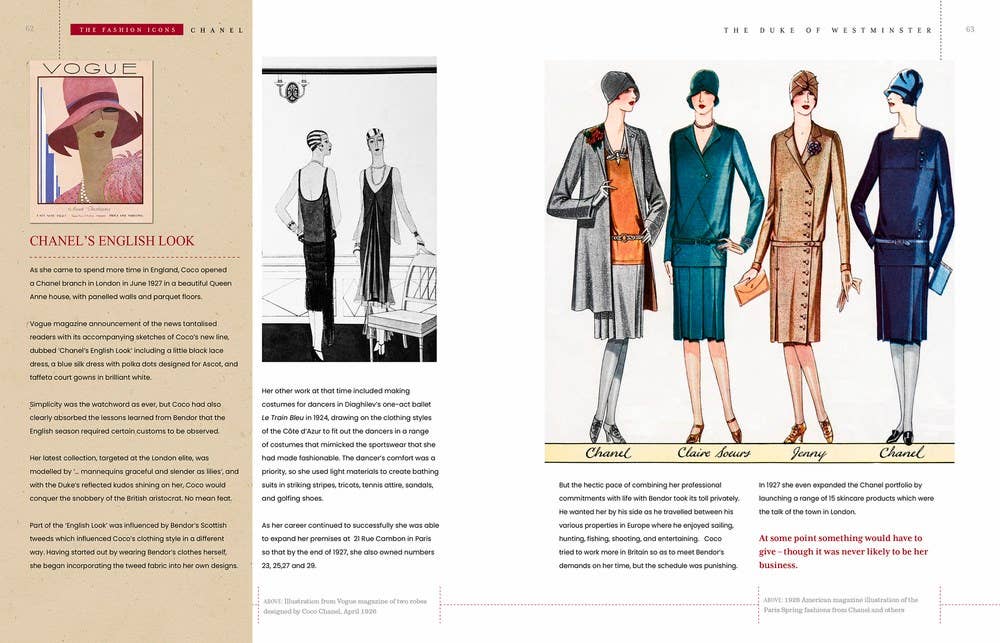 Independent Publishers Group - Chanel: Illustrated Biography Adult Book ( small gift book): Hardcover / 144 / 8.25 x 10.5 x 0.60 - Image 3