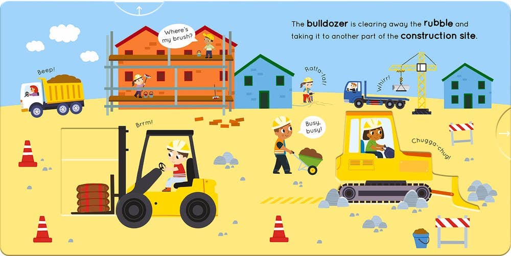 Independent Publishers Group - Diggers - Interactive Kids' Board Book: Board Book / 8 / 7 x 7 x 0.70 - Image 3