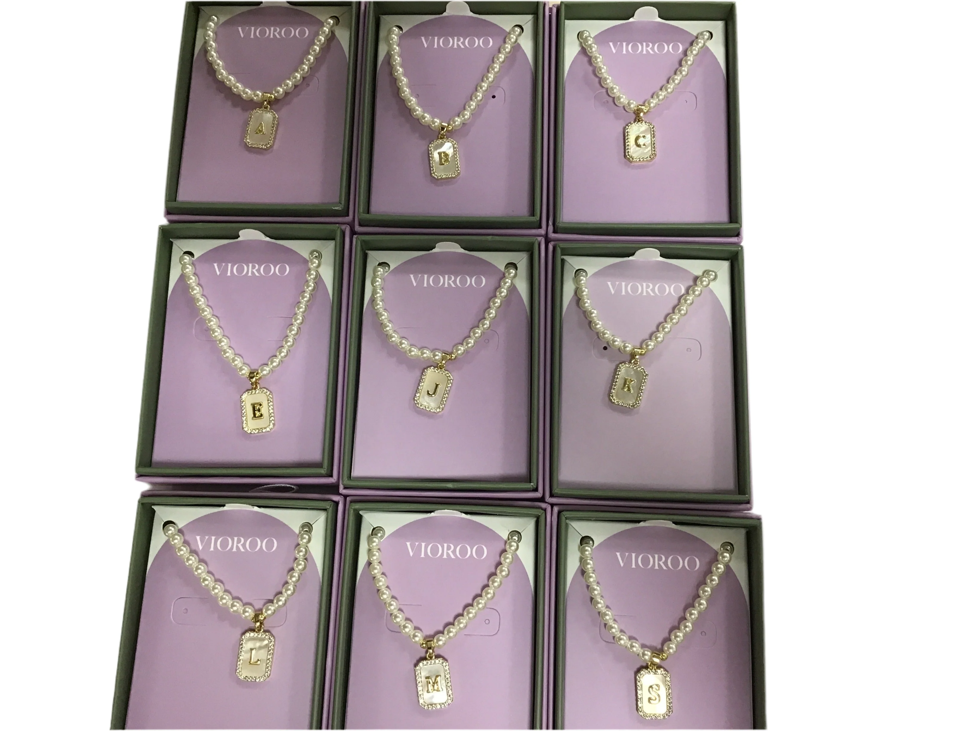 Initial Necklace Bundle