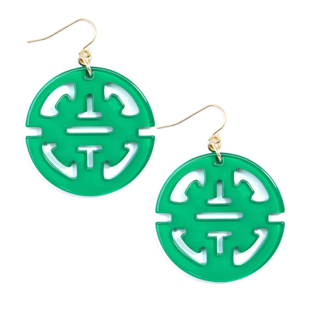 Isabella Resin Drop Earring - Image 2