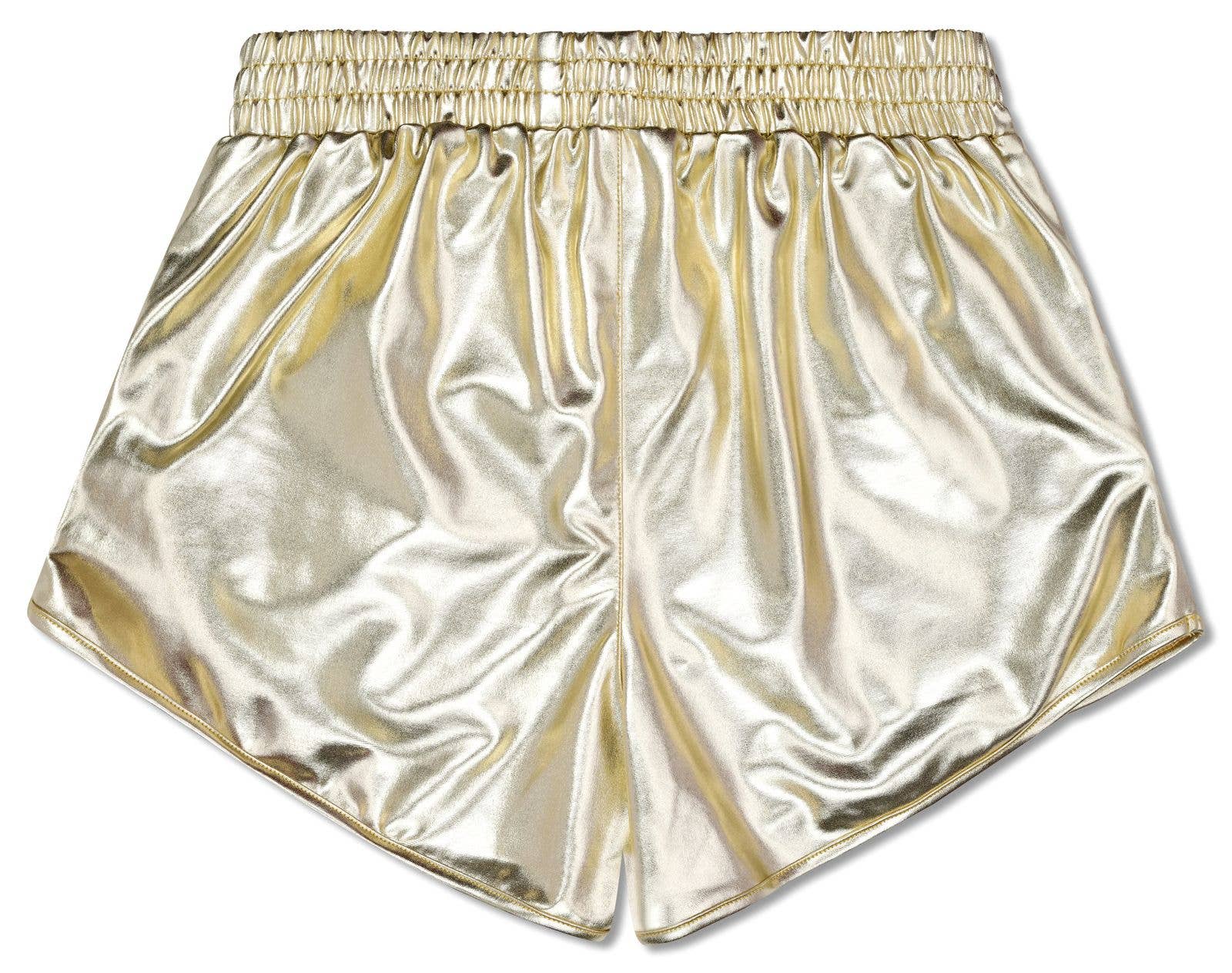 Iscream - Gold Metallic Shorts-L - Image 2