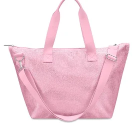 ISCREAM - Pink Rhinestone Overnight Bag