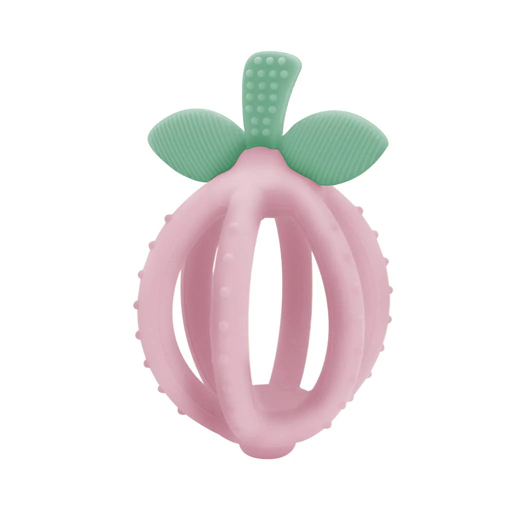 Itzy Ritzy - Bitzy Biter™ Teething Ball Baby Teether: Lemon - Image 4