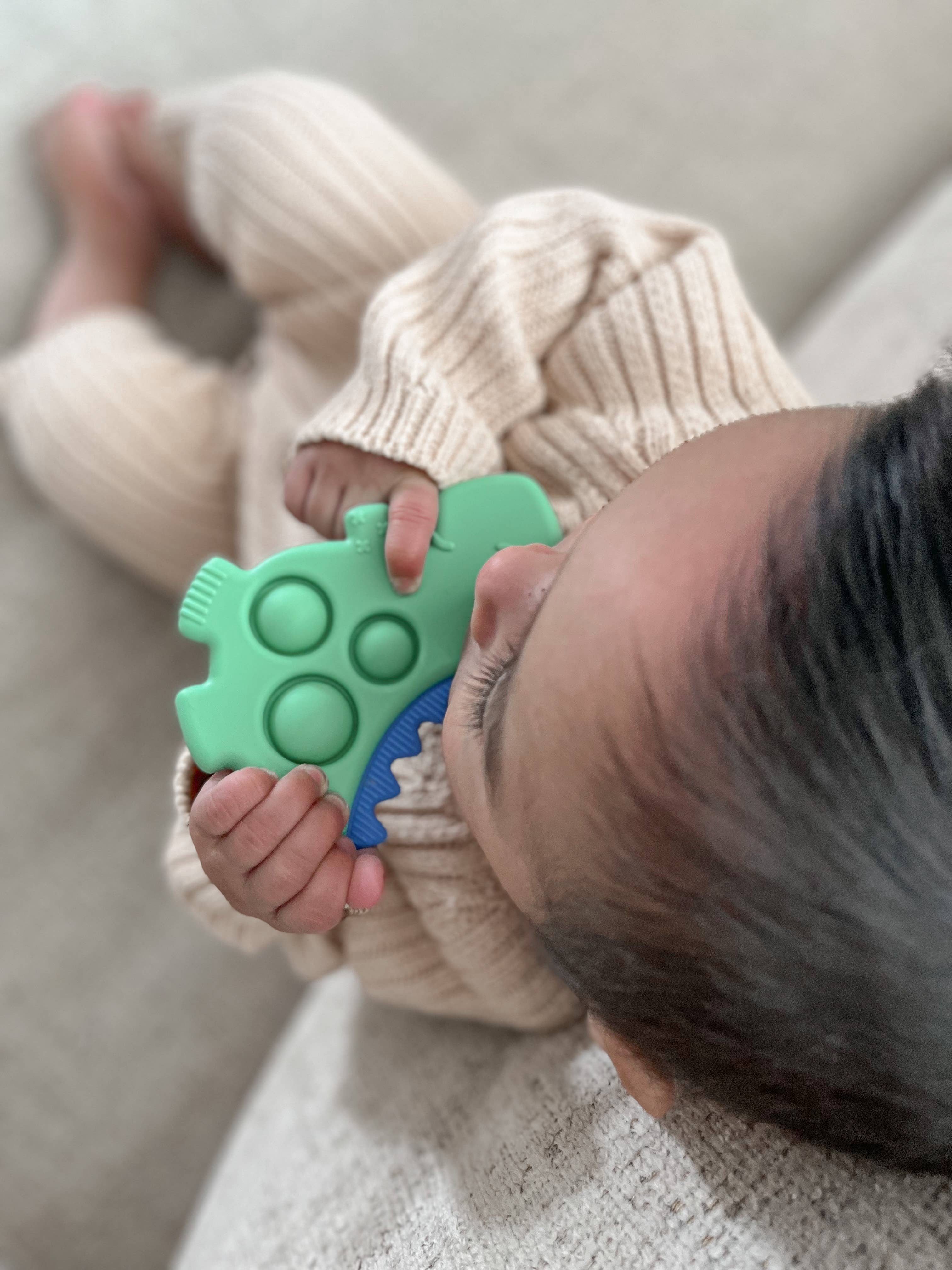 Itzy Ritzy - Itzy Pop™ Sensory Popper Toy: Mushroom - Image 8