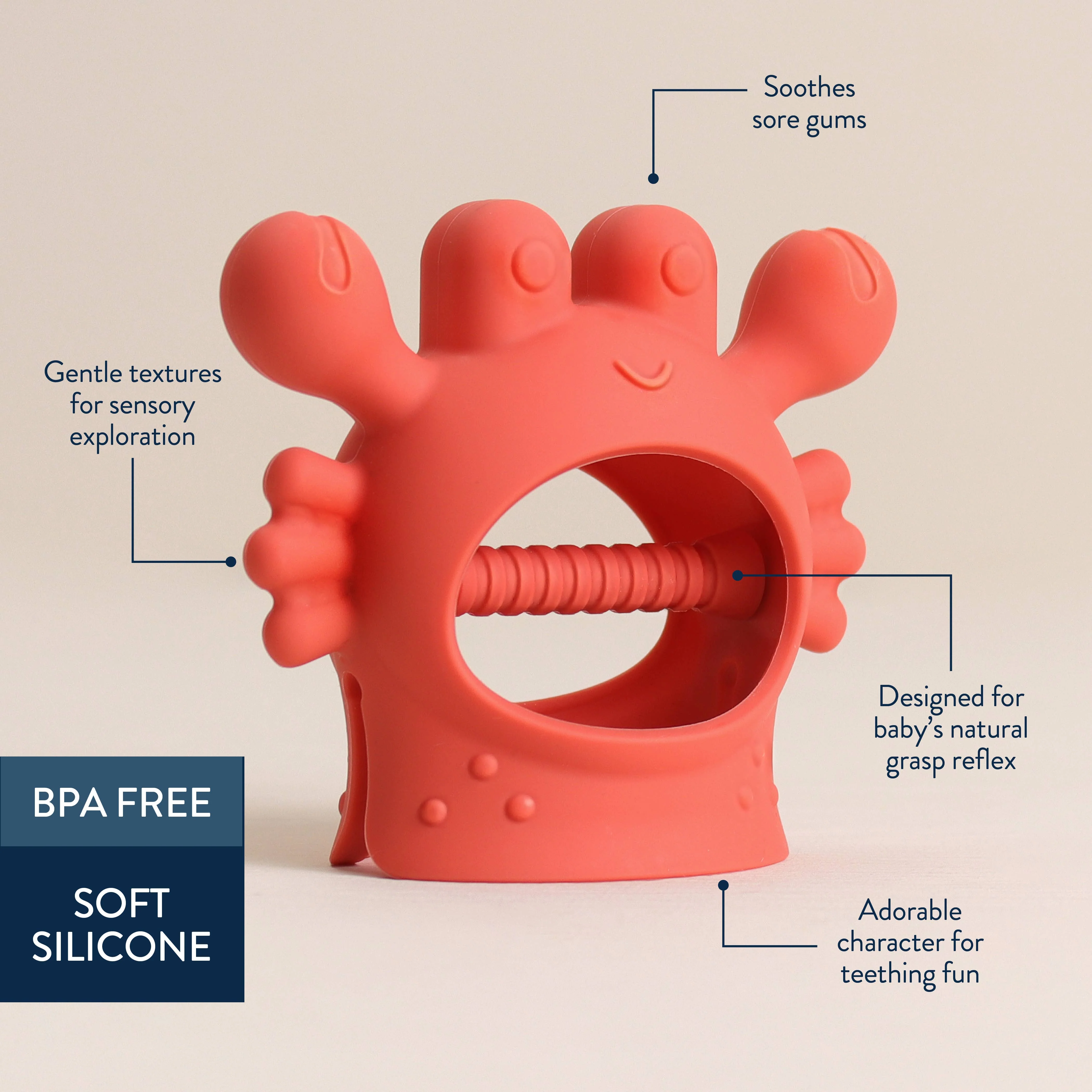 Itzy Ritzy - *NEW* Crab Bitzy Grip™ - Image 4