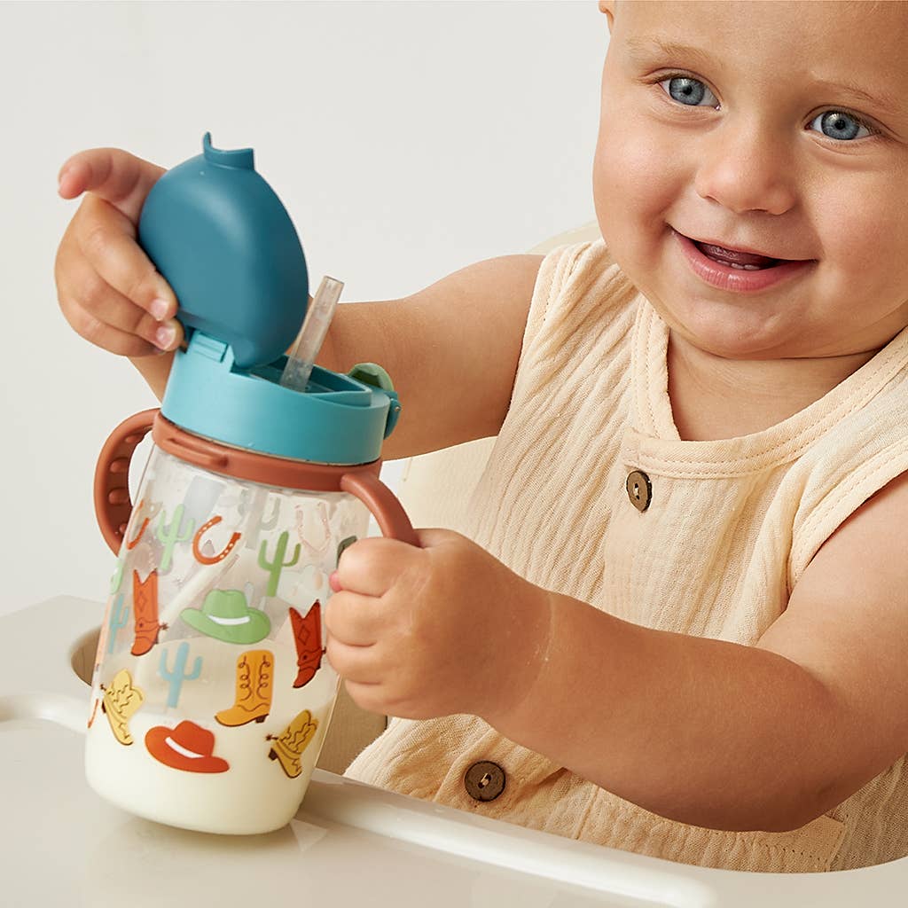 Itzy Ritzy - *NEW* Itzy Sips™ - Straw Cup With Snap-Close Lid: Ribbons & Roses - Image 16