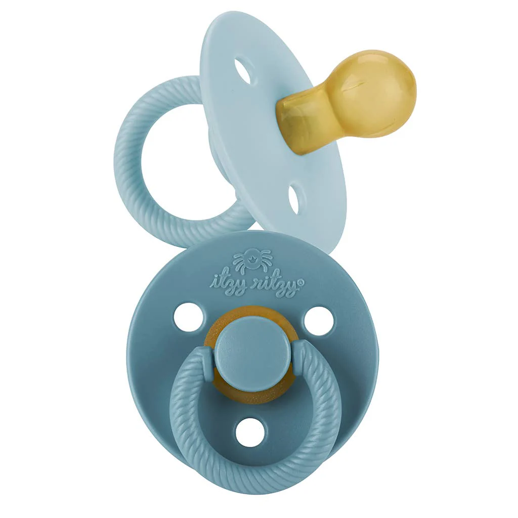 Itzy Ritzy - *NEW STYLES* Itzy Soother™ Natural Rubber Paci Sets: Pink Bow 0-6 M - Image 11