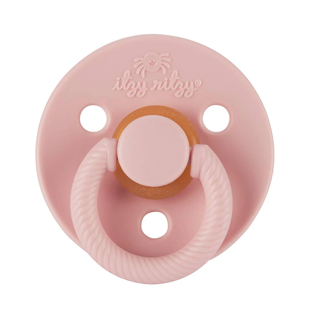 Itzy Ritzy - *NEW STYLES* Itzy Soother™ Natural Rubber Paci Sets: Pink Bow 0-6 M - Image 15