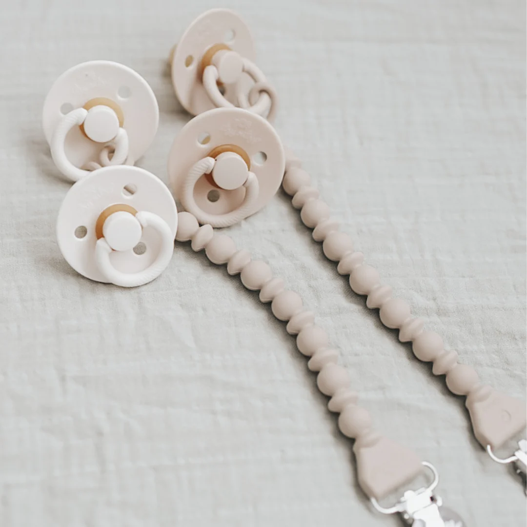 Itzy Ritzy - *NEW STYLES* Itzy Soother™ Natural Rubber Paci Sets: Pink Bow 6-18 M - Image 24