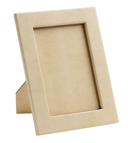 Ivory Snakeskin Desk Contour Esl Frm Snakeskin-4x6