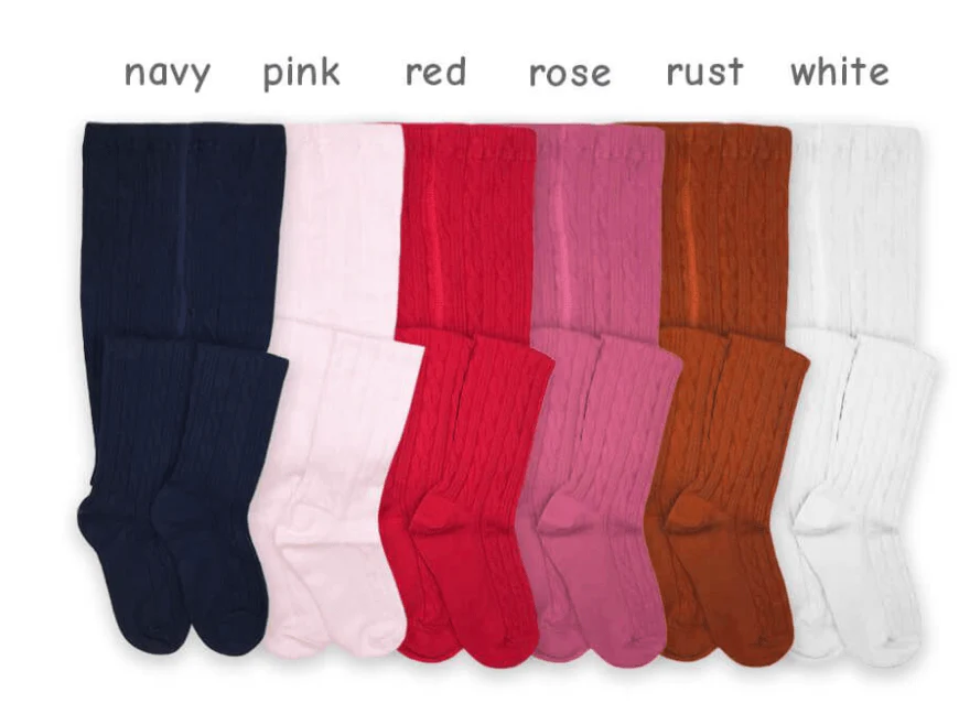 Jefferies Socks Classic Cable Tights: Style 1560 - Image 3