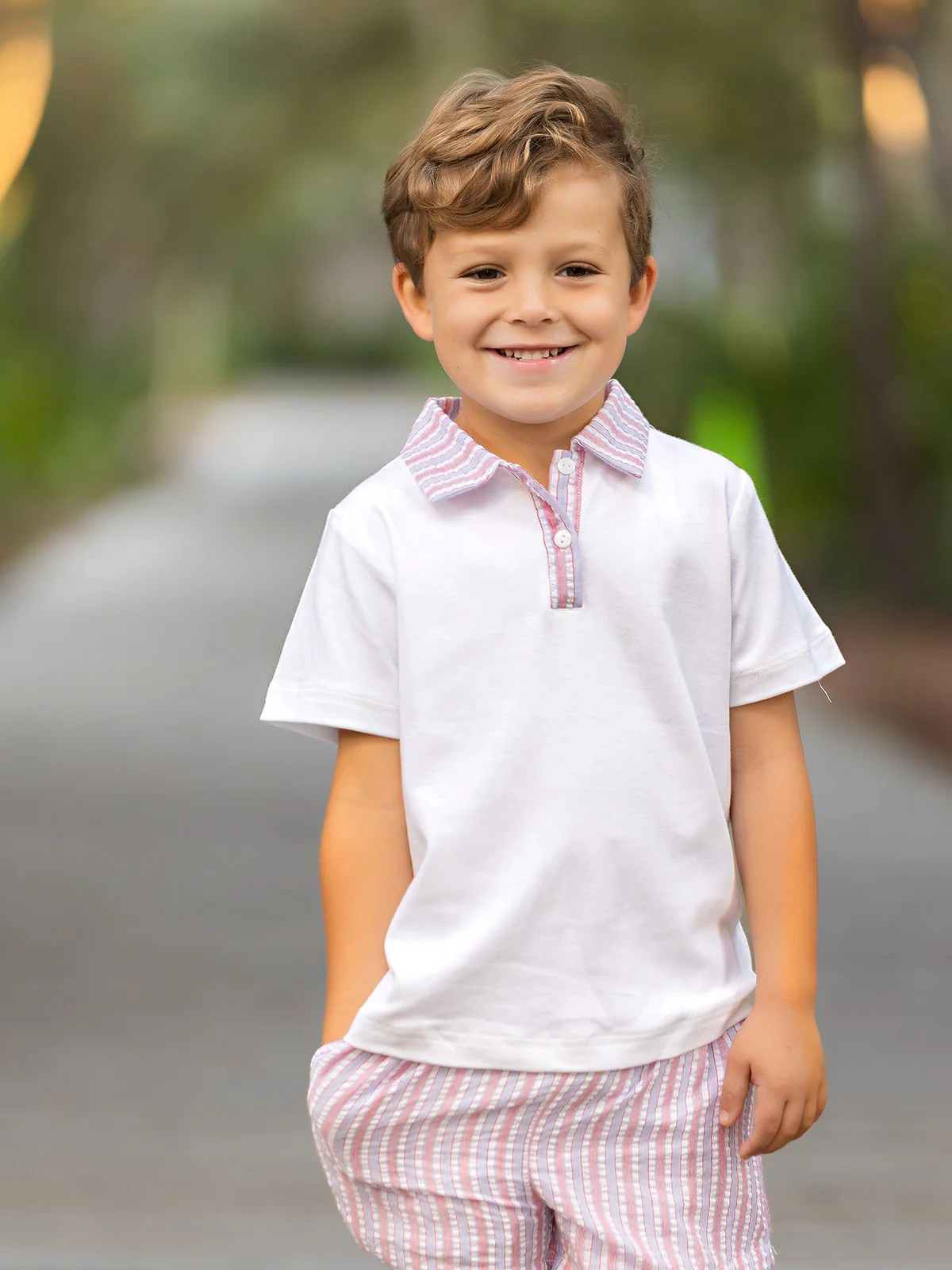 Jeremiah RWB Striped Shorts Set - Image 2
