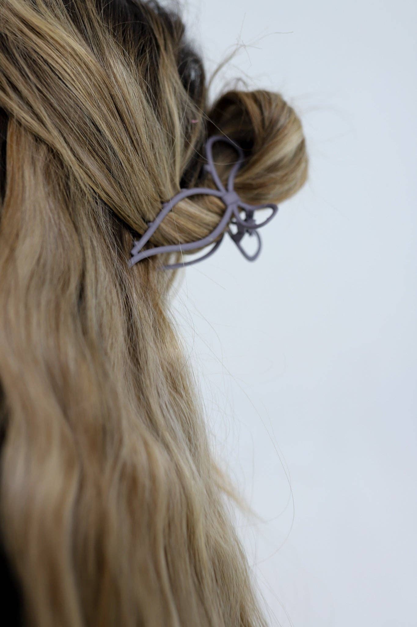 KAXI - THE METAL BOW CLAW ( 13 COLORS ): GREEN - Image 5