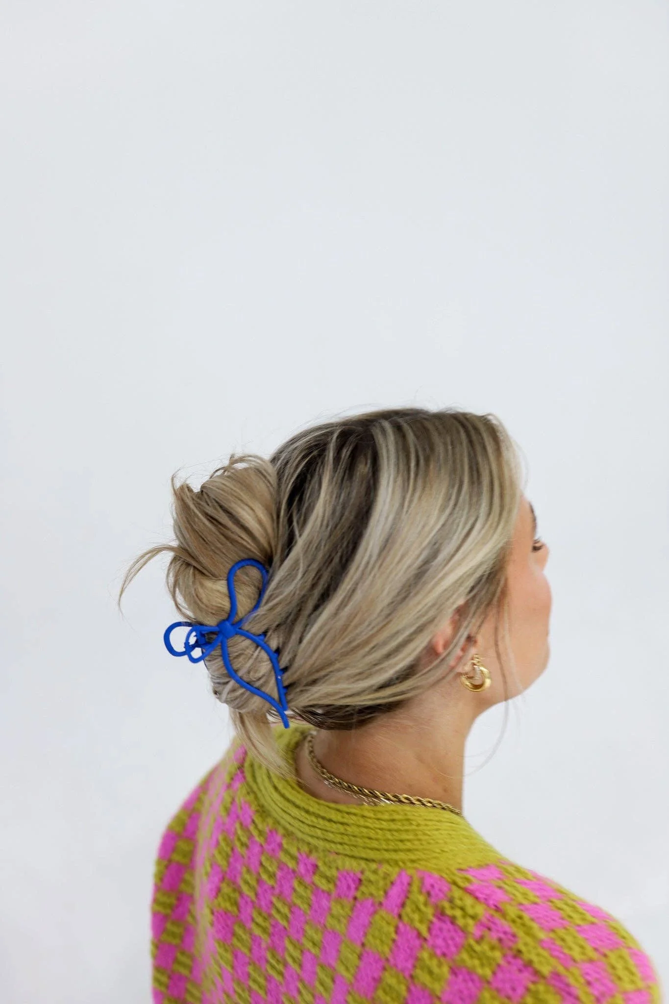 KAXI - THE METAL BOW CLAW ( 13 COLORS ): GREEN - Image 9