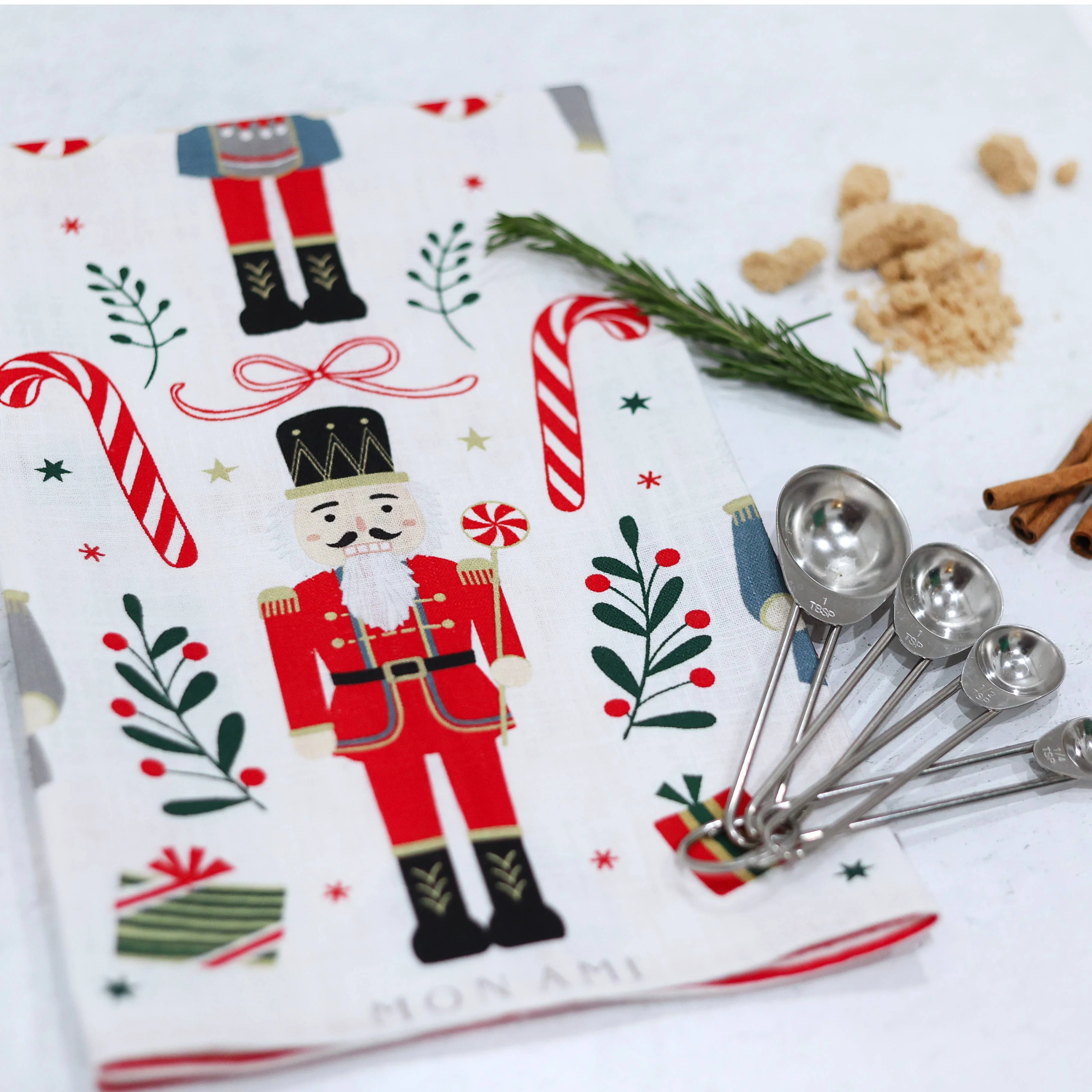 KEVA Style and Created By - Nutcracker Cotton Linen Tea Towel - Image 3