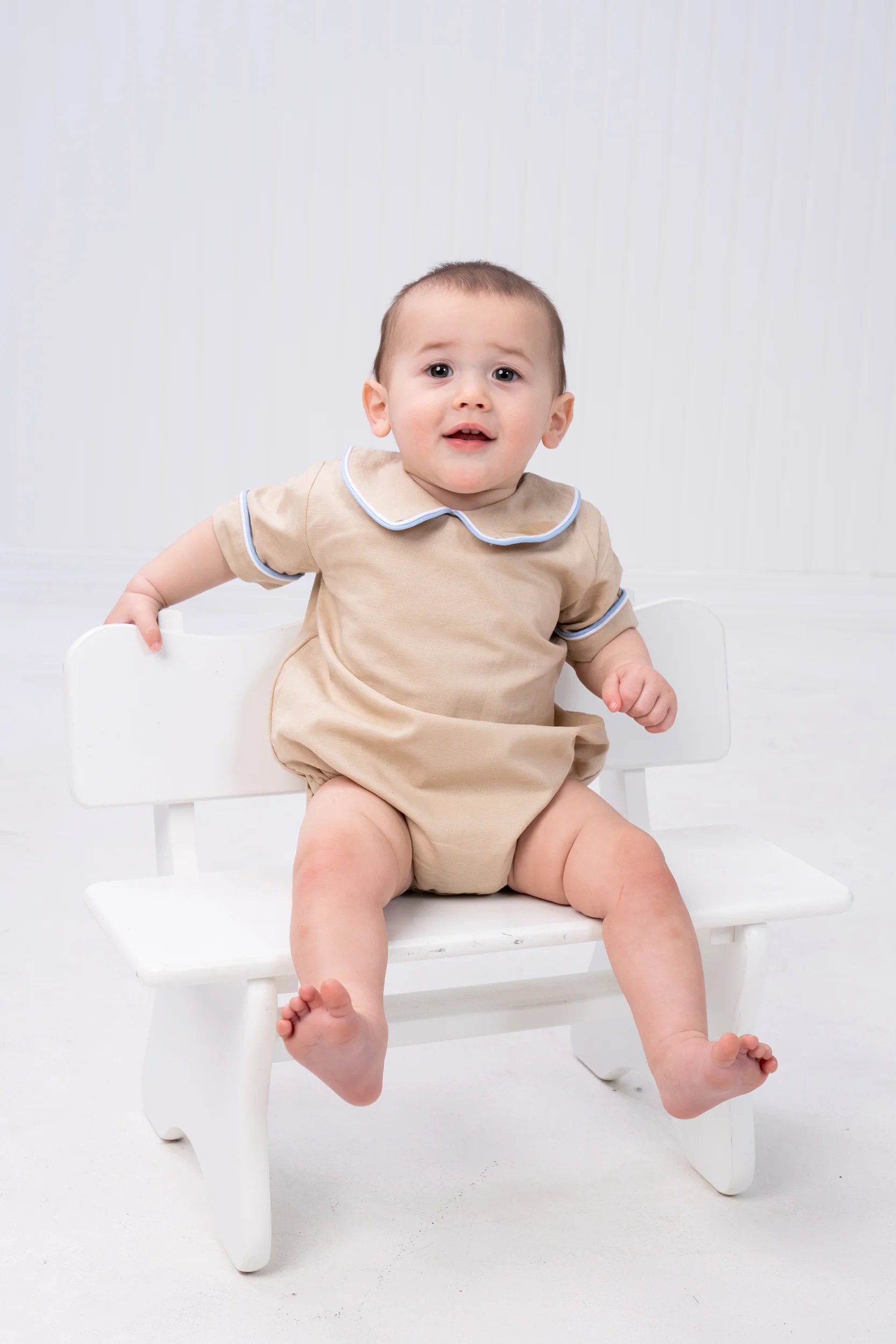 Kolson Ecru Linen Bubble - Image 2