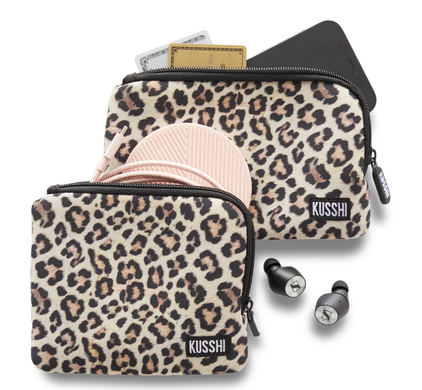 KUSSHI On the Go Pouch Set