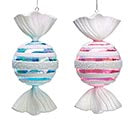 LARGE PLASTIC CANDY ORNAMENTS