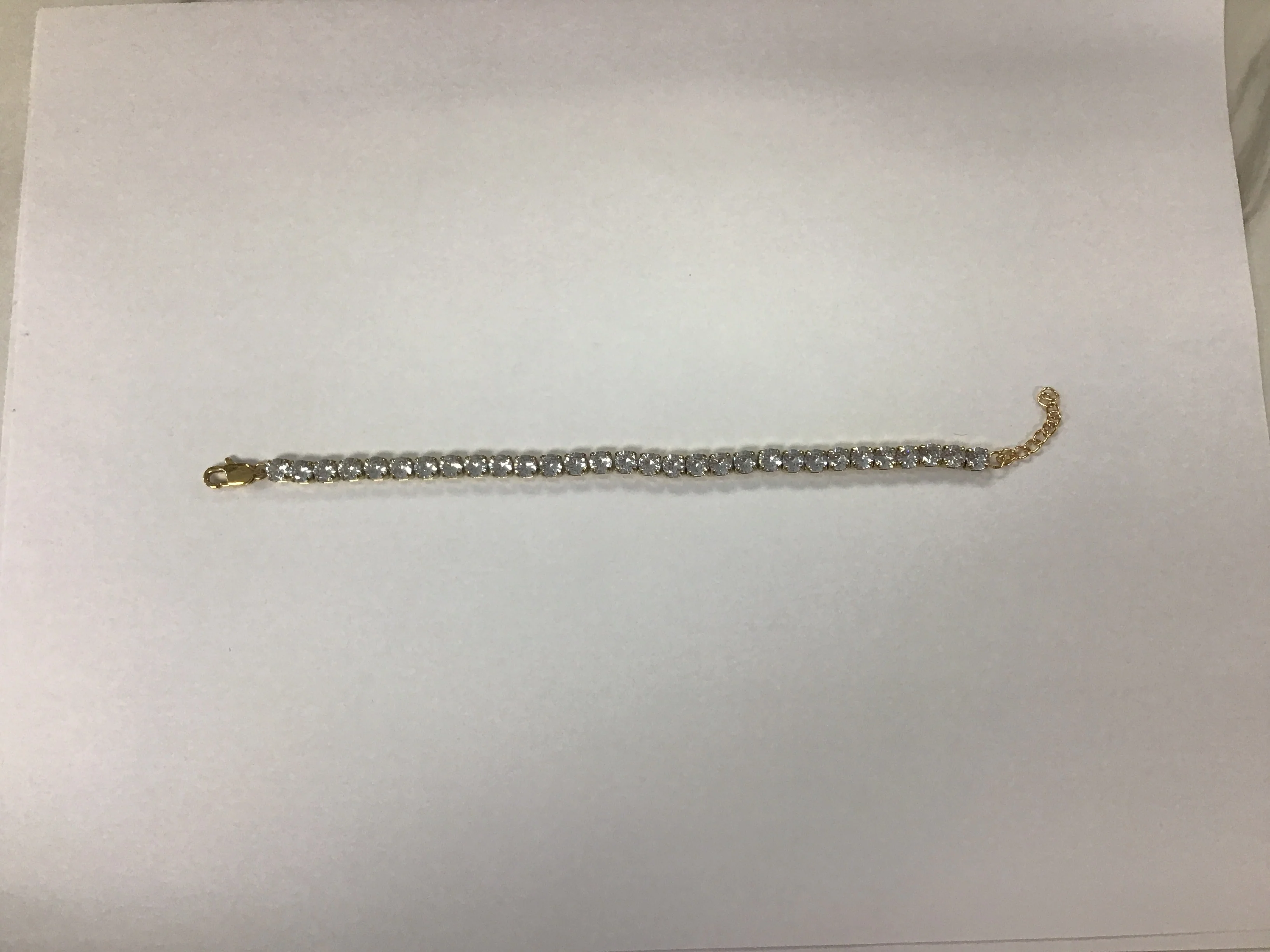 Larger CZ Tennis Bracelet