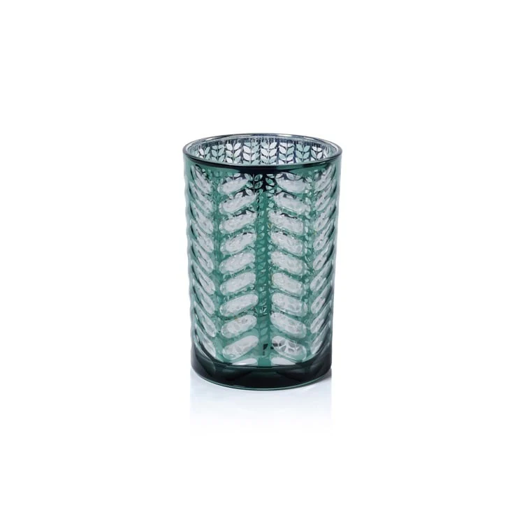 Laser Etched Metallic LED Hurricane-Green, 7"