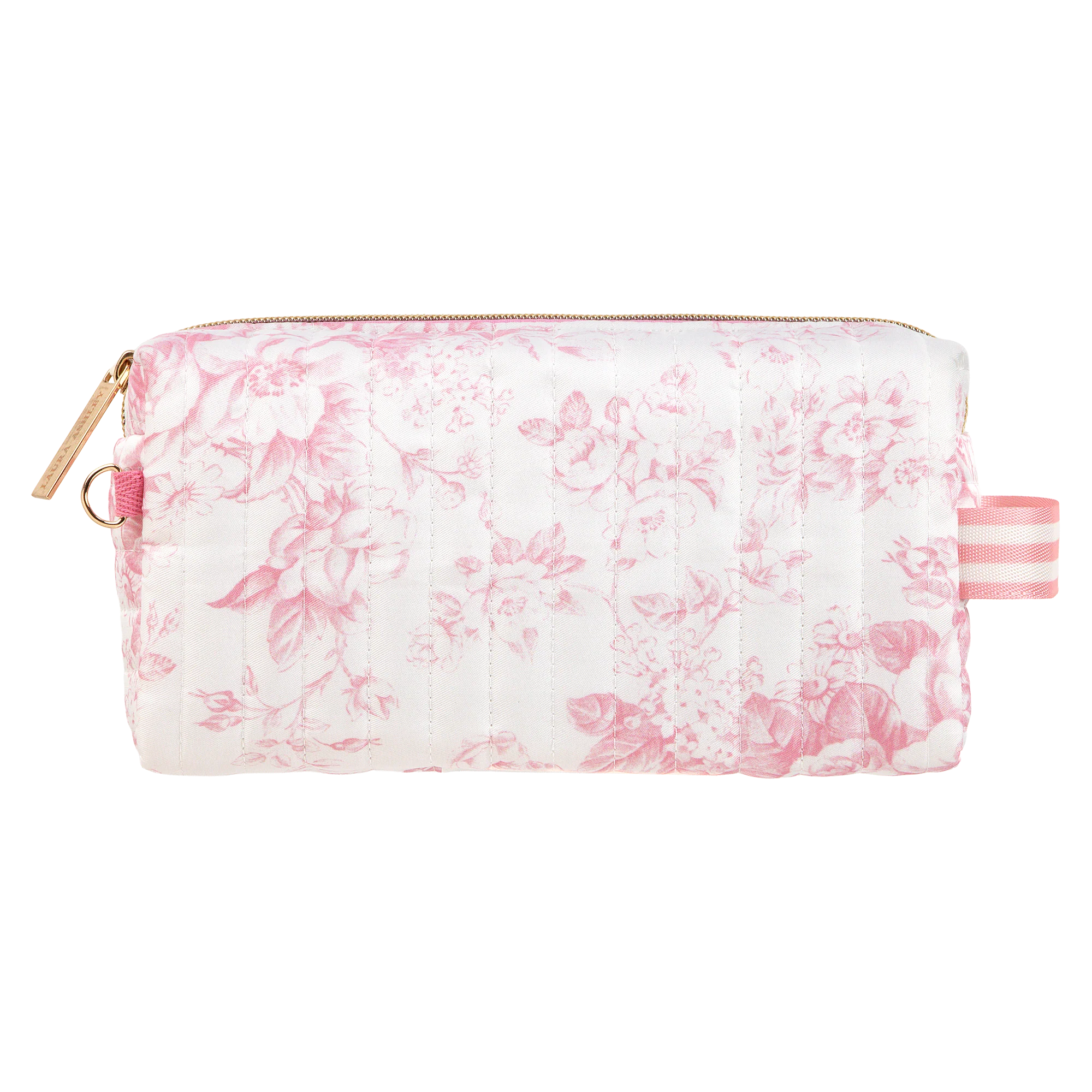 Laura Ashley - Pink Toile Garden Blooms Pouch 8.46