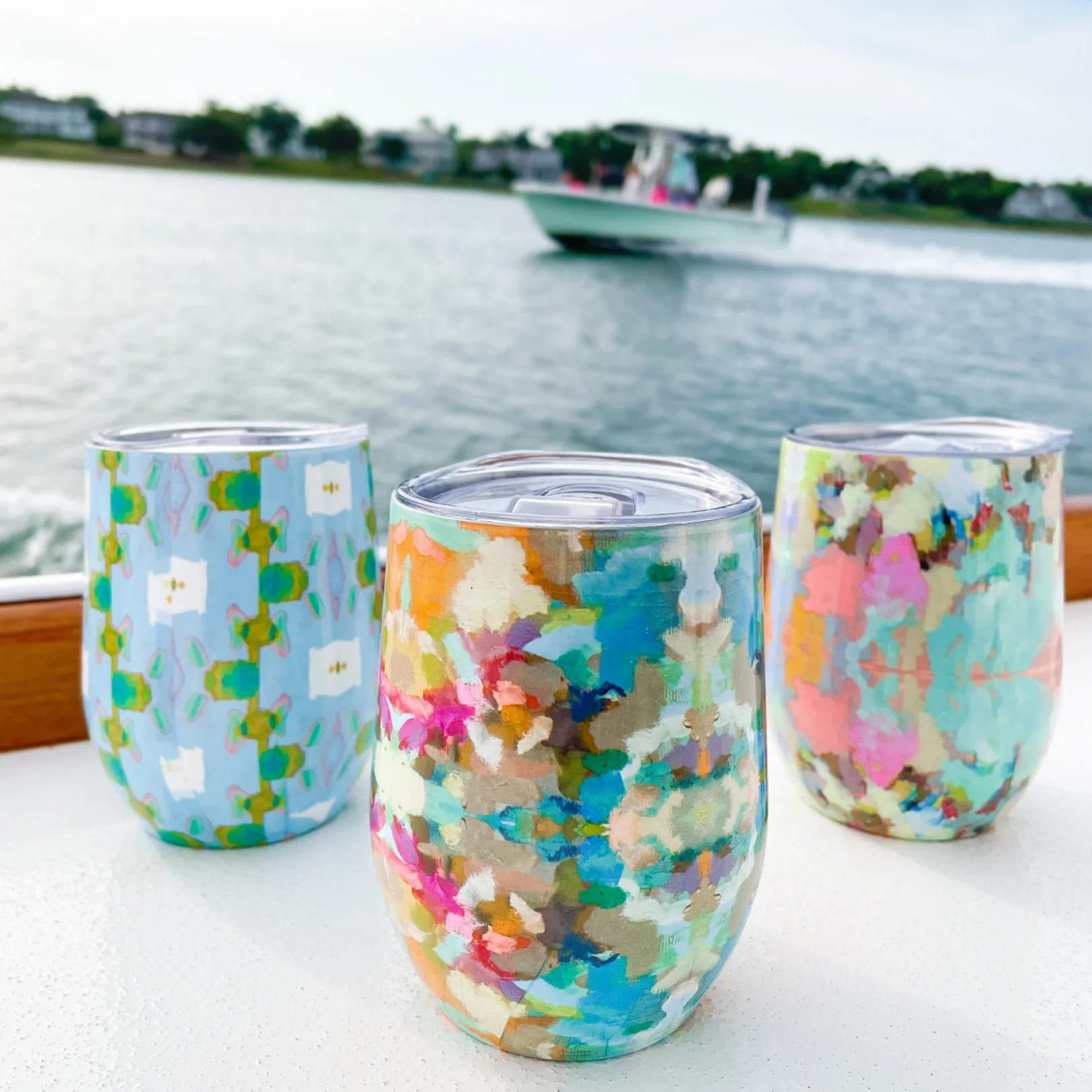 Laura Park Designs - Brooks Avenue Wine Tumbler - Image 2