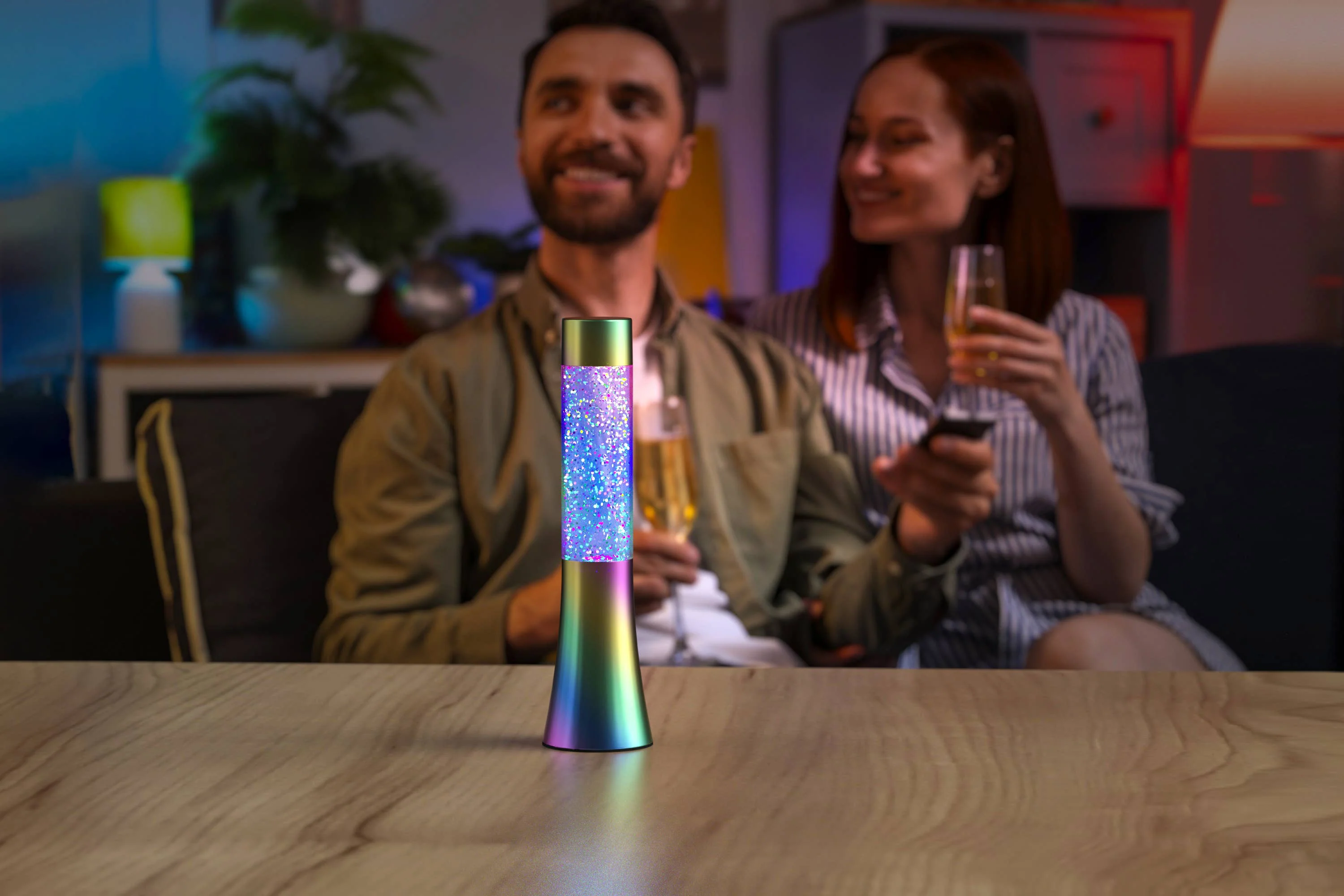 Tech Mod Lava Lamps – Glitter Purple - Image 8