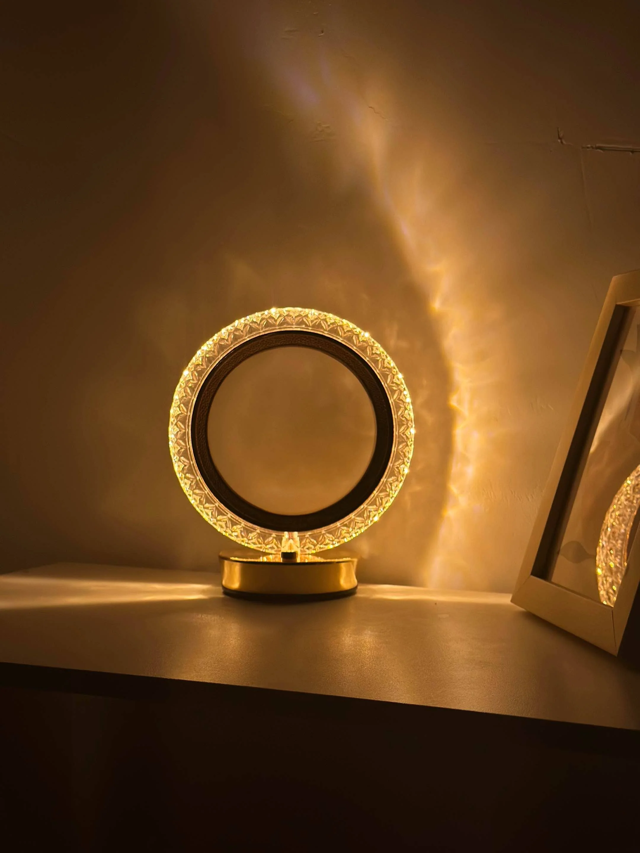 LAX Gadgets - Night Stand LED Light with Ring design- Retail Packaging - Image 2