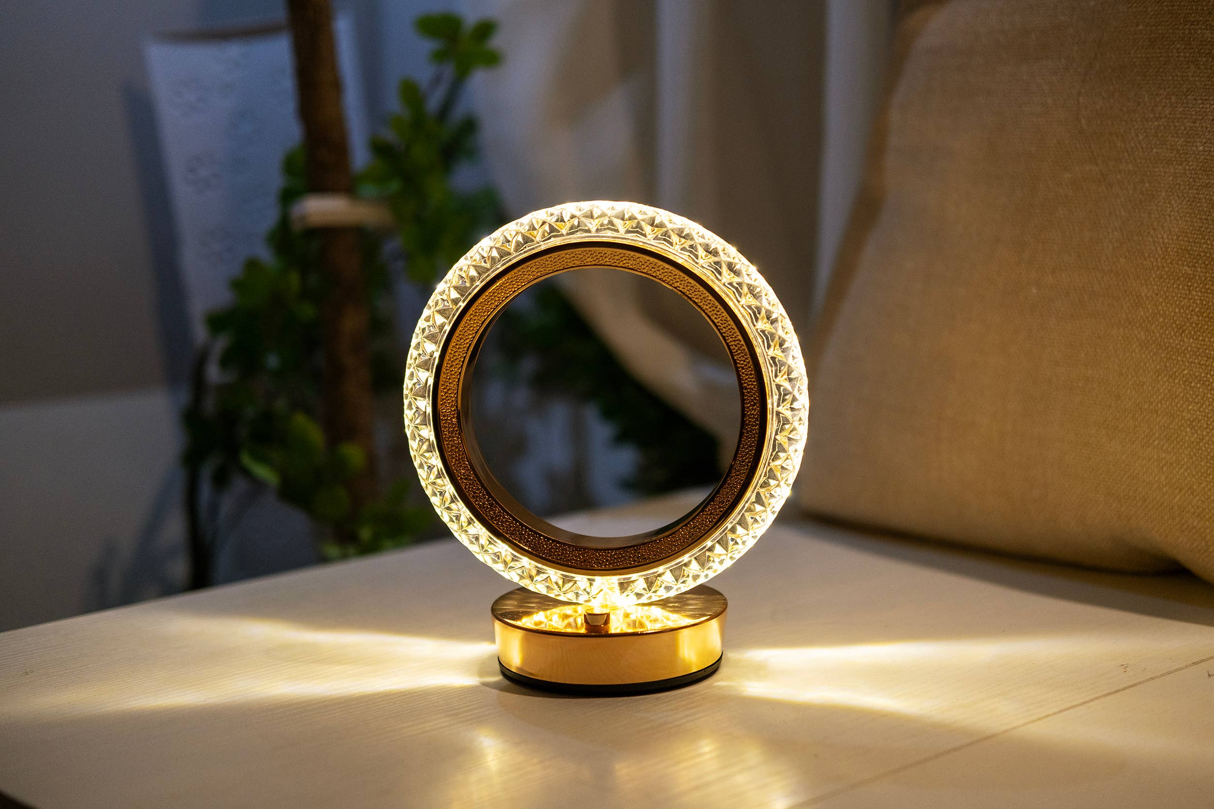 LAX Gadgets - Night Stand LED Light with Ring design- Retail Packaging - Image 4