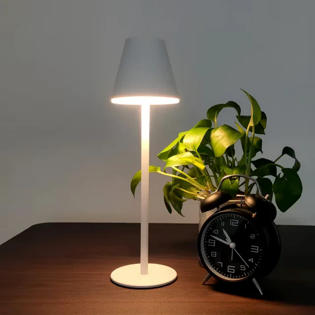 LAX Gadgets - Sleek Cordless Table Lamp- Adjustable Lighting for Any Space: Black - Image 7