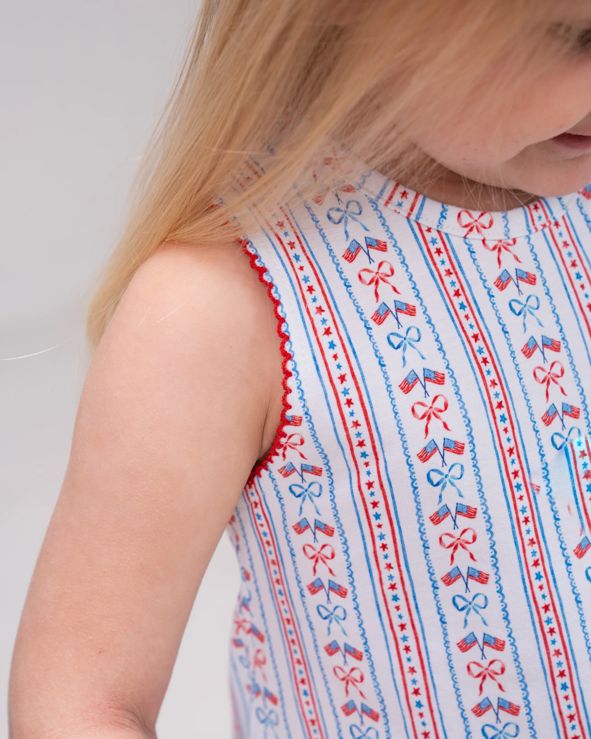 Leanna Stars & Stripes Bloomer Set - Image 3