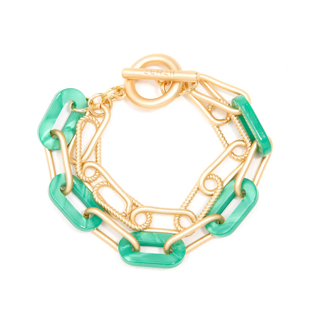Lenna Layered Links Bracelet