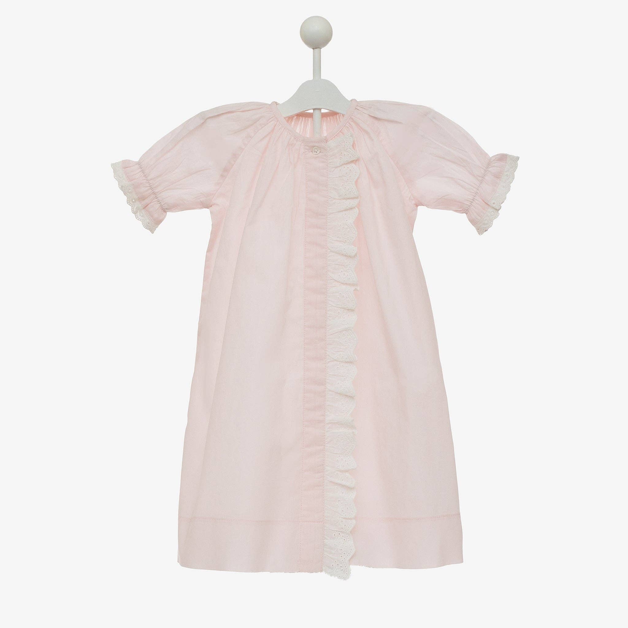 Lenora - BABY CLASSIC RUFFLE DAYGOWN - Blue / 0/3M