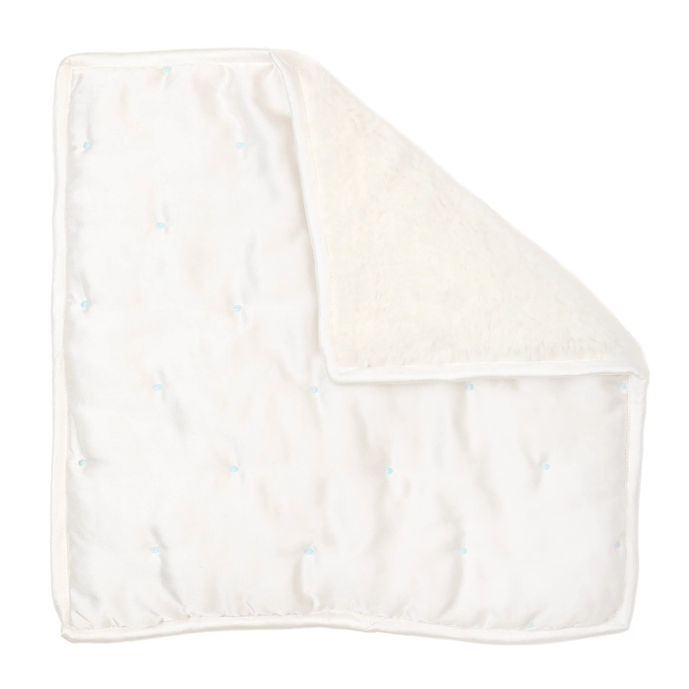 Lenora - Baby Satin Fur Lovie: Blue - Image 2