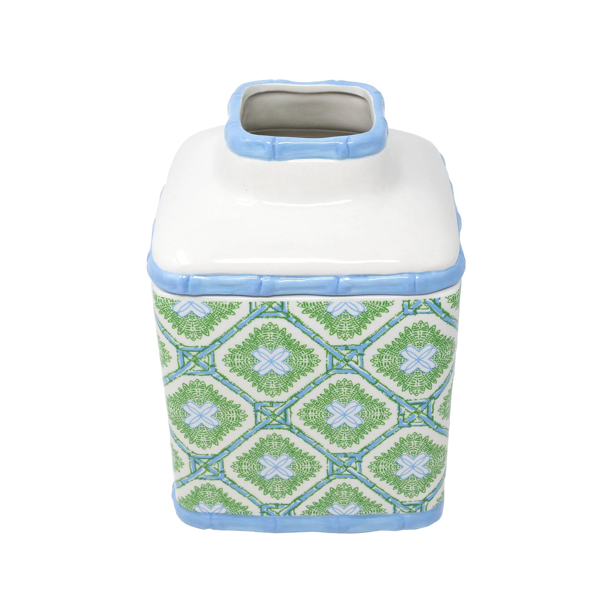 Lilly Pulitzer by Lifeguard Press - Tissue Holder, Bamboo Logo Trellis - Image 3