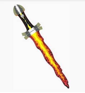 Liontouch Fantasy Flame Sword