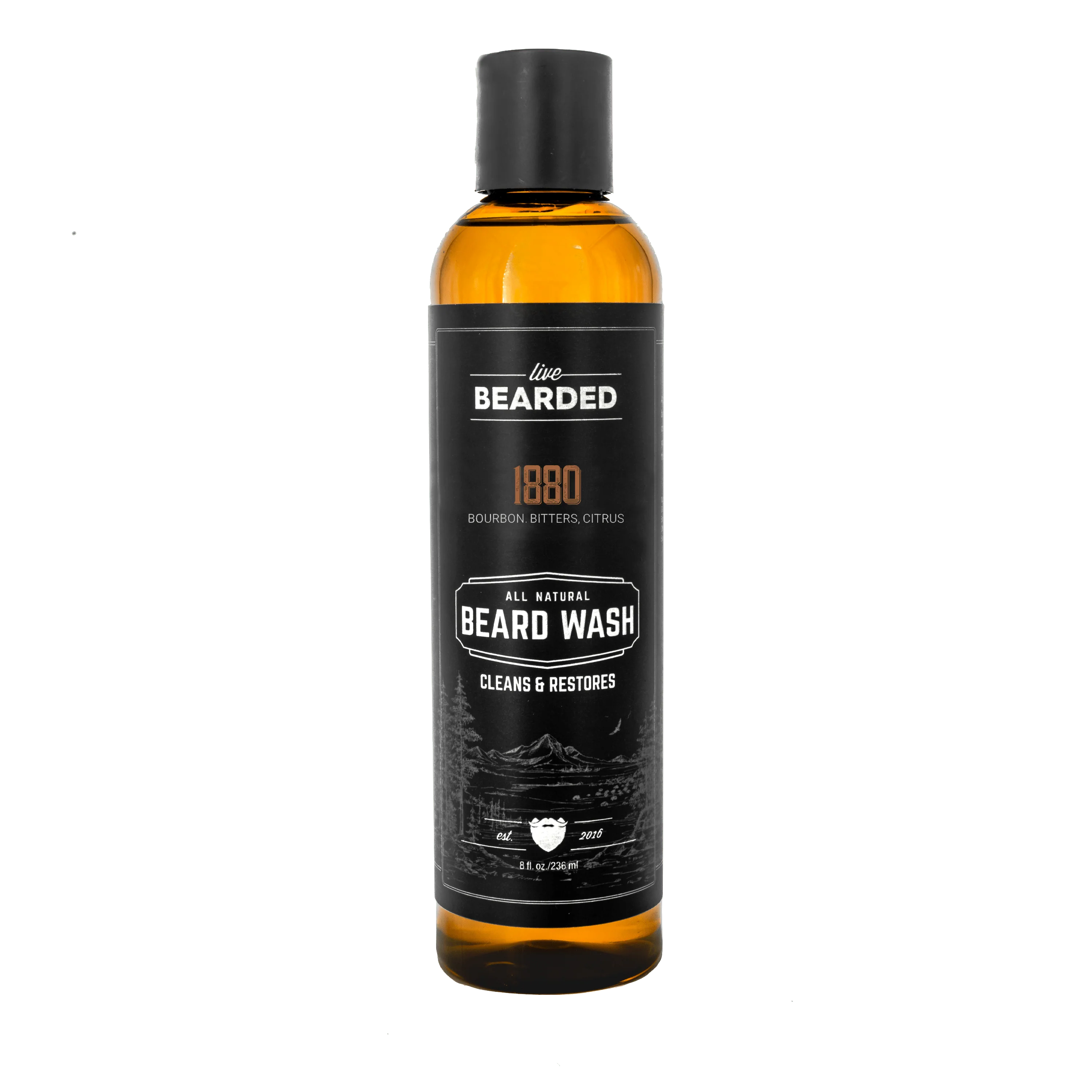 Live Bearded - Beard Wash: American - Image 3