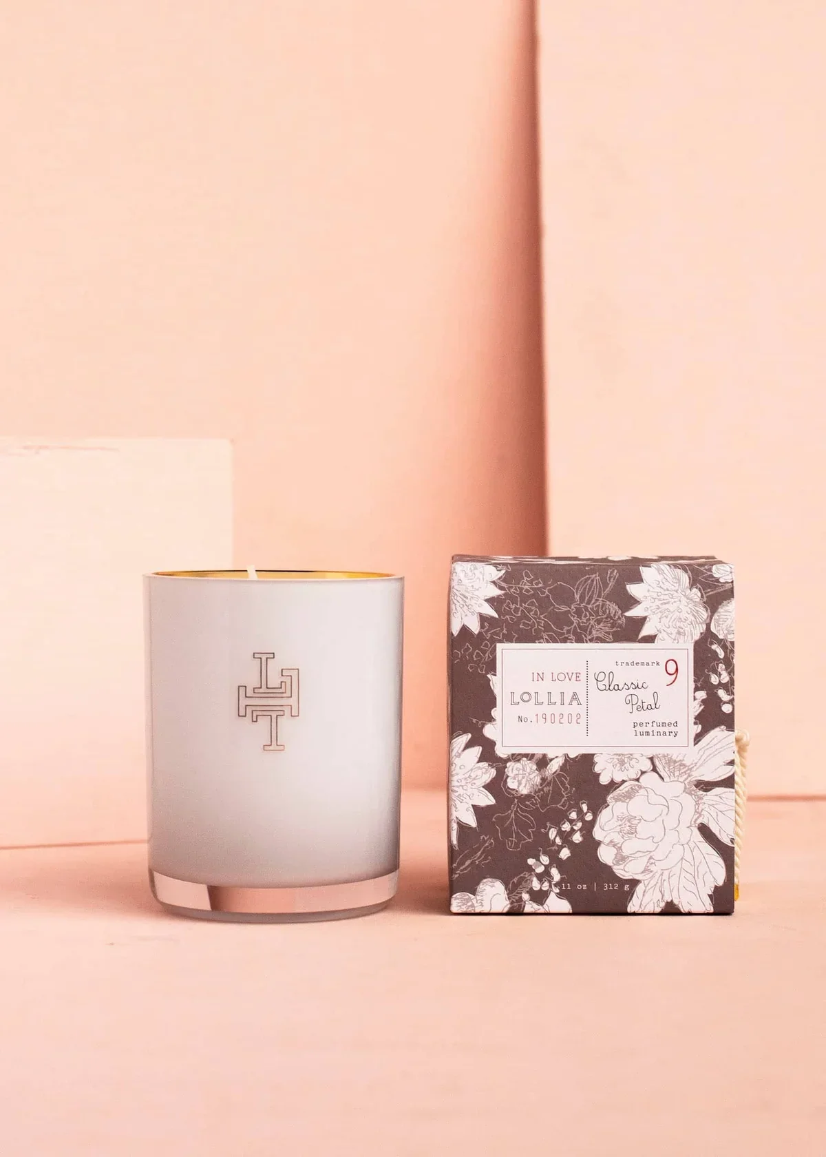 Lollia- In Love Boxed Luminary Candle