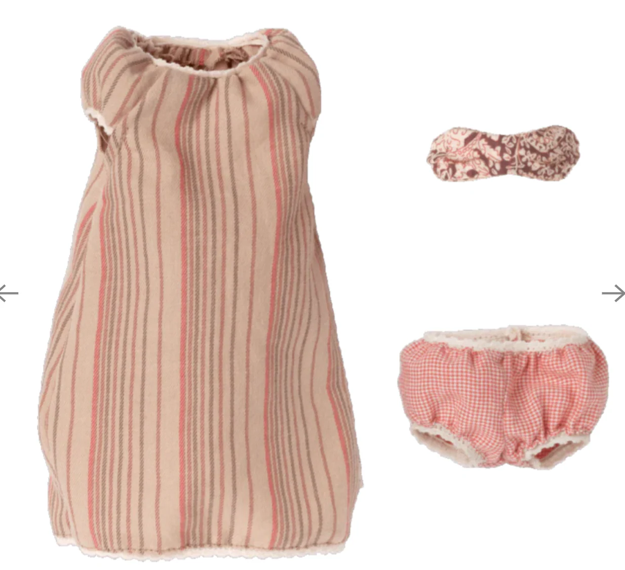 Maileg Medium Mouse Nightgown - Image 2