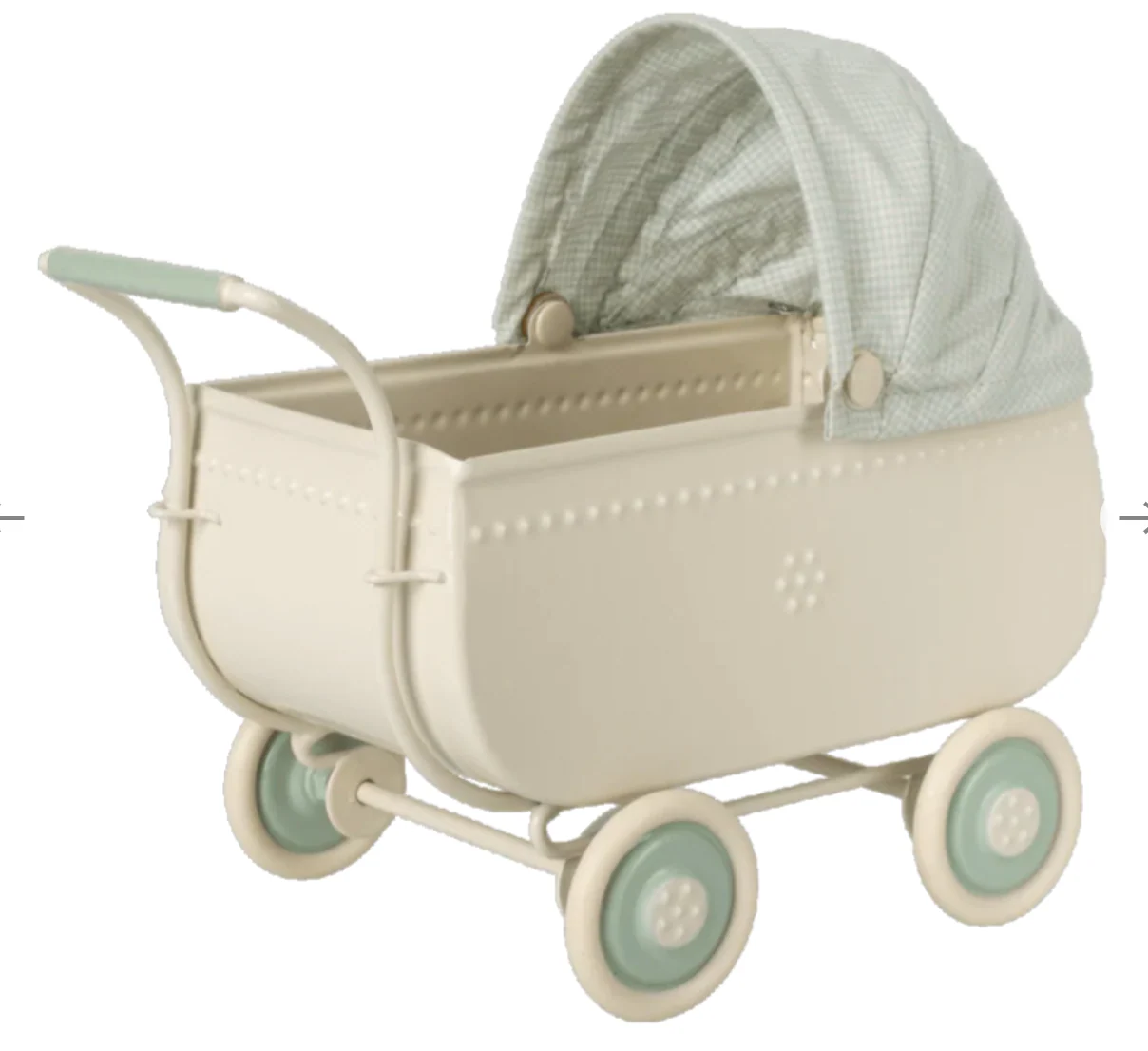 Maileg Micro Pram - Image 2