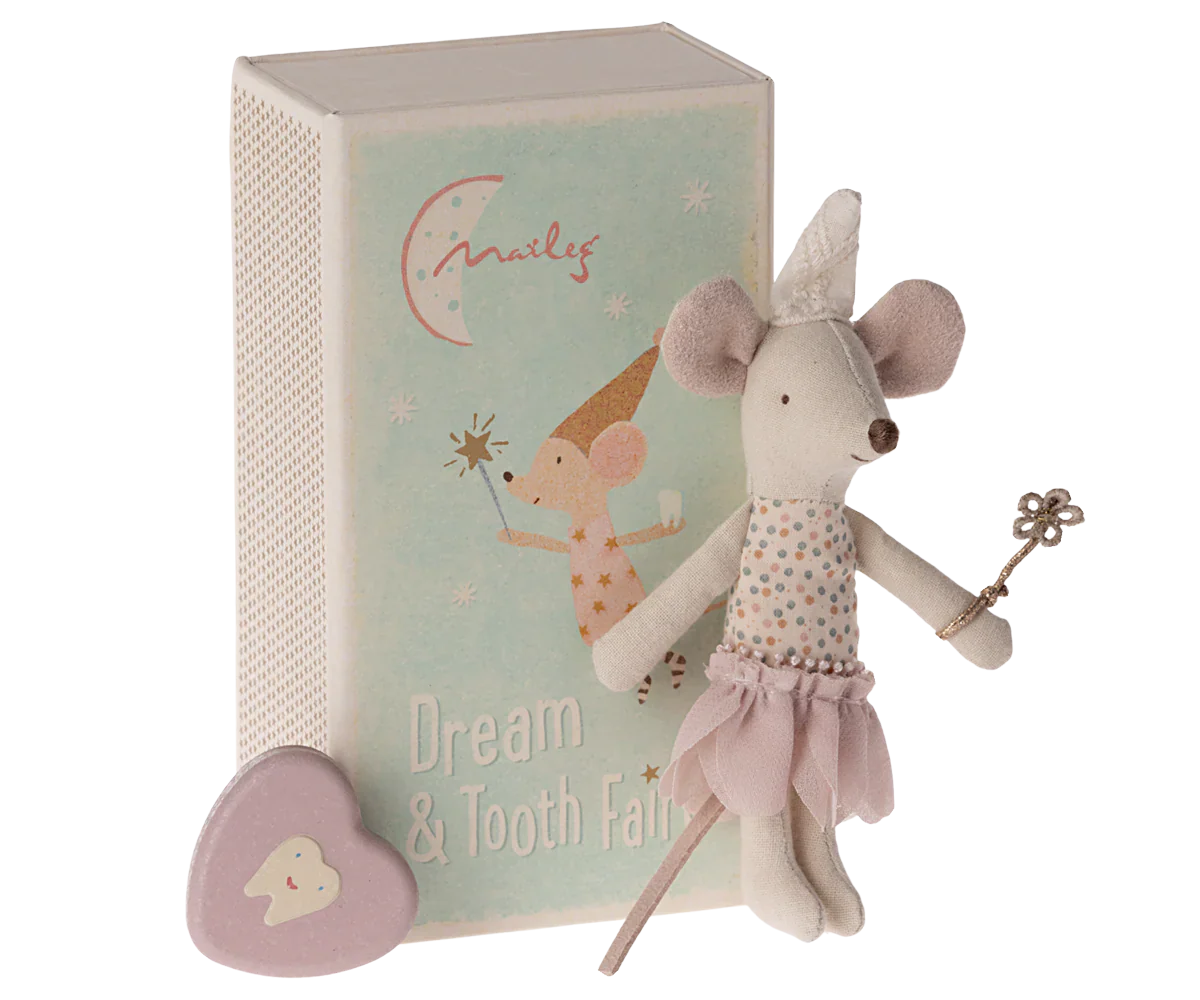 Maileg Tooth fairy mouse - Little Sister in matchbox - Image 2