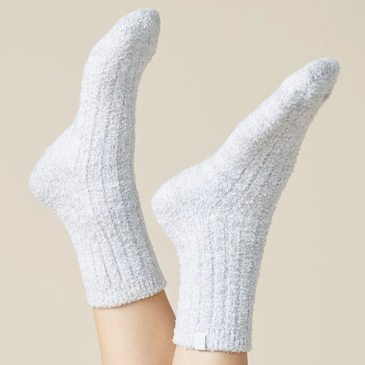 Marshmallow Crew Socks - Image 3