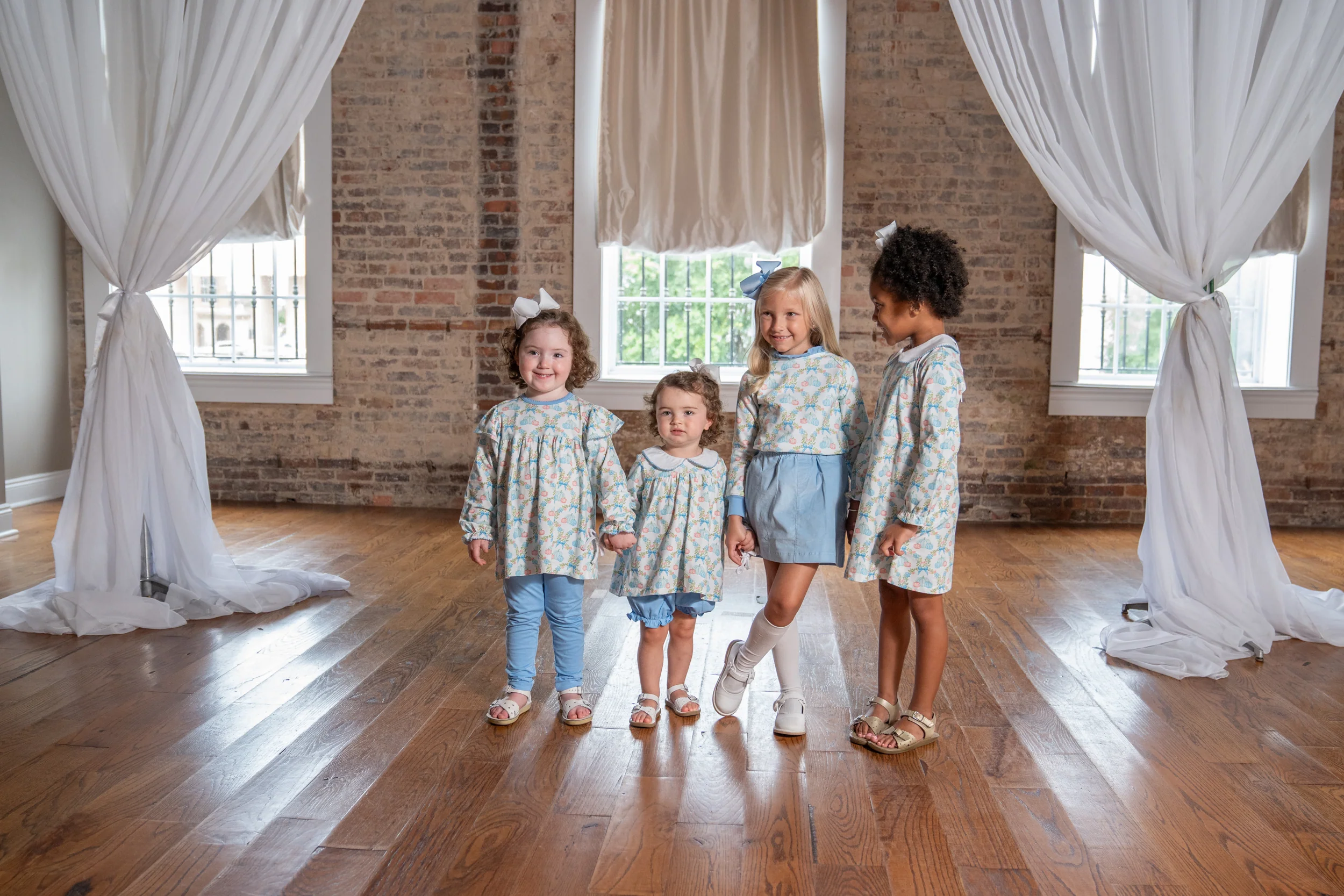 Mary Charlotte Pumpkin Bow Bloomer Set - Image 4
