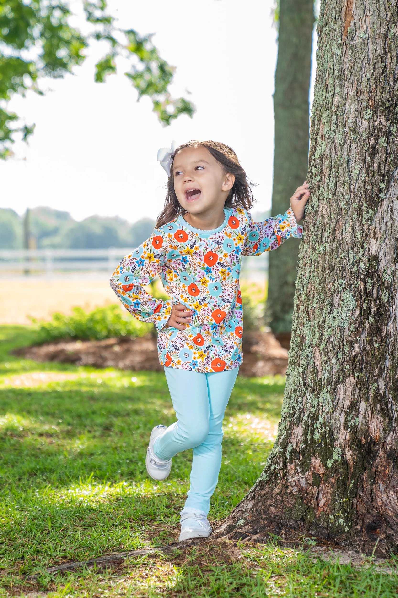 Mary Reese Fall Floral Legging Set - Image 3