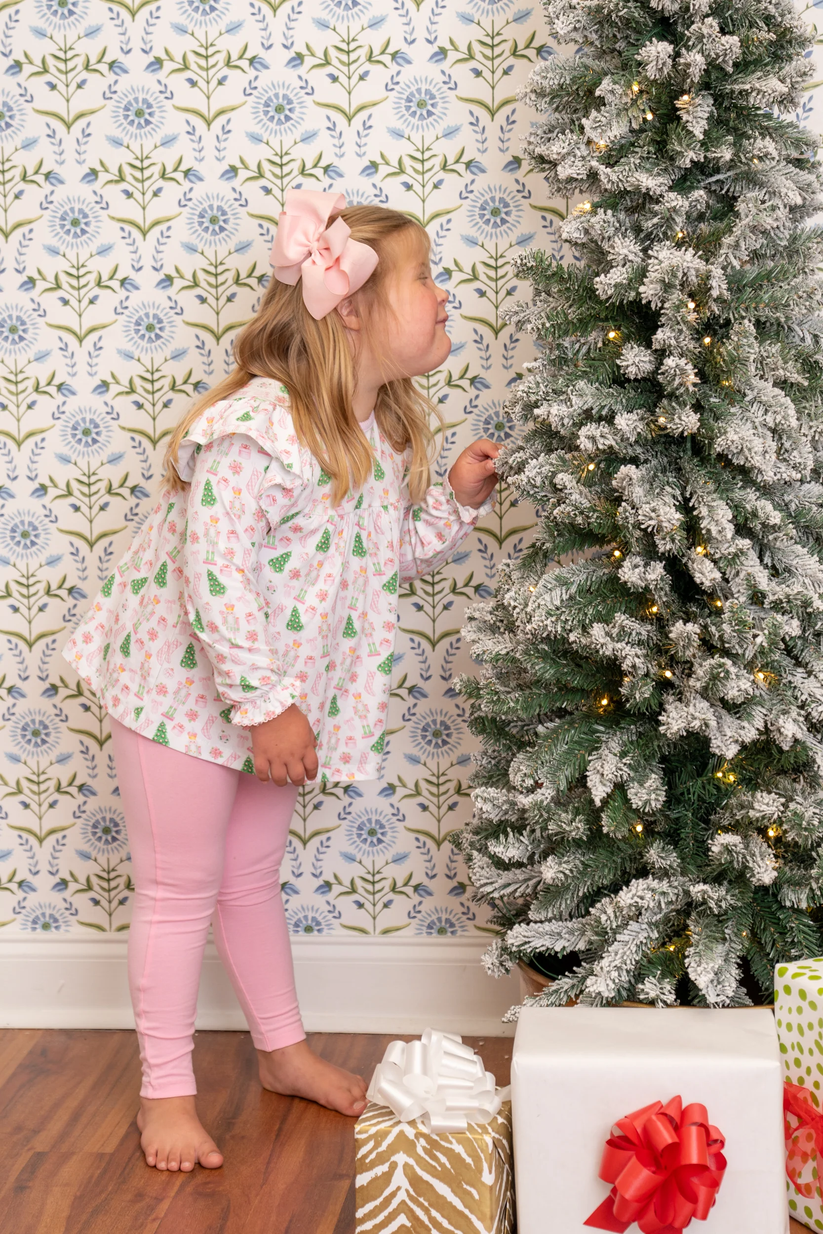 Mary Reese Preppy Christmas Legging Set - Image 3