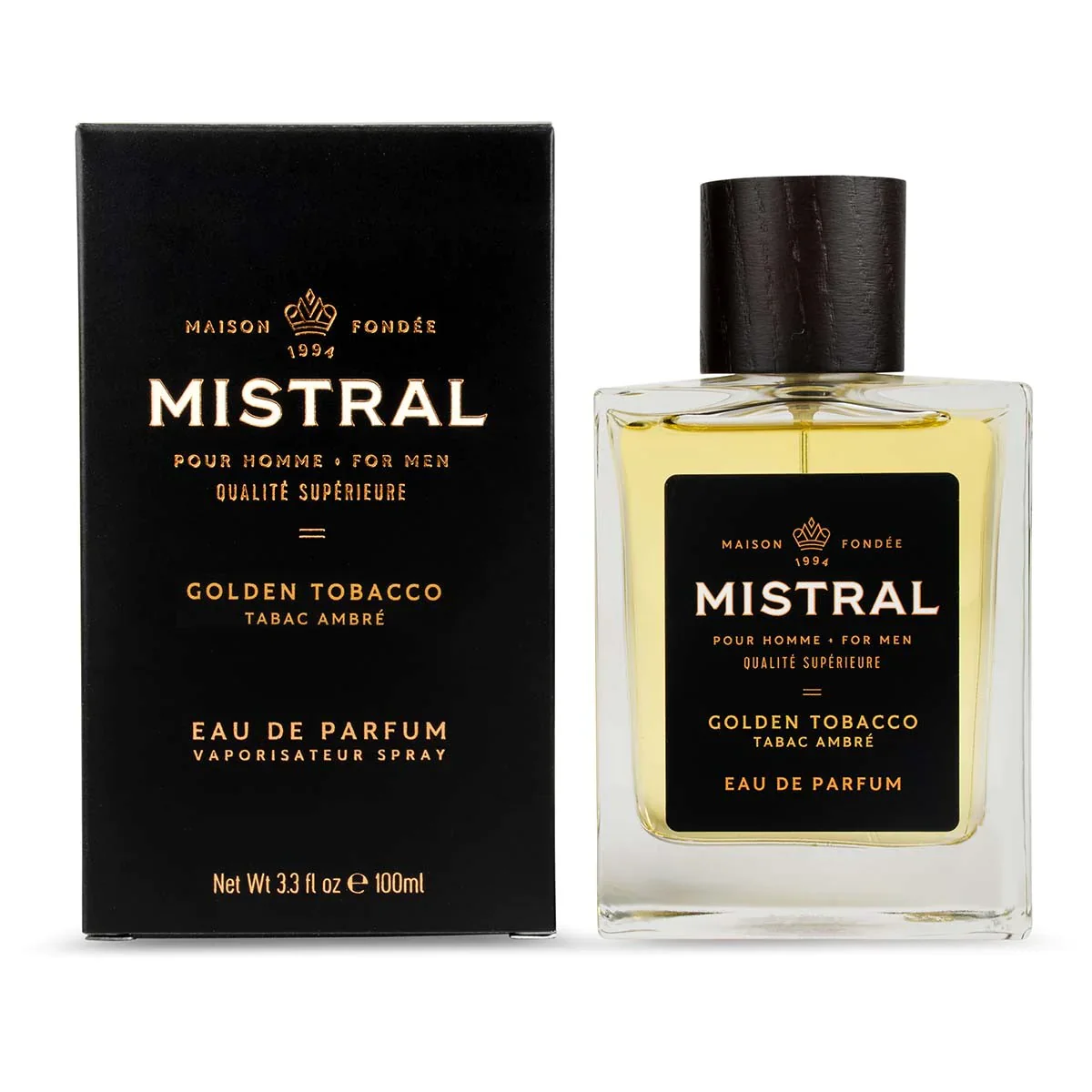 Men's Mistral Cologne 100ml - Image 2