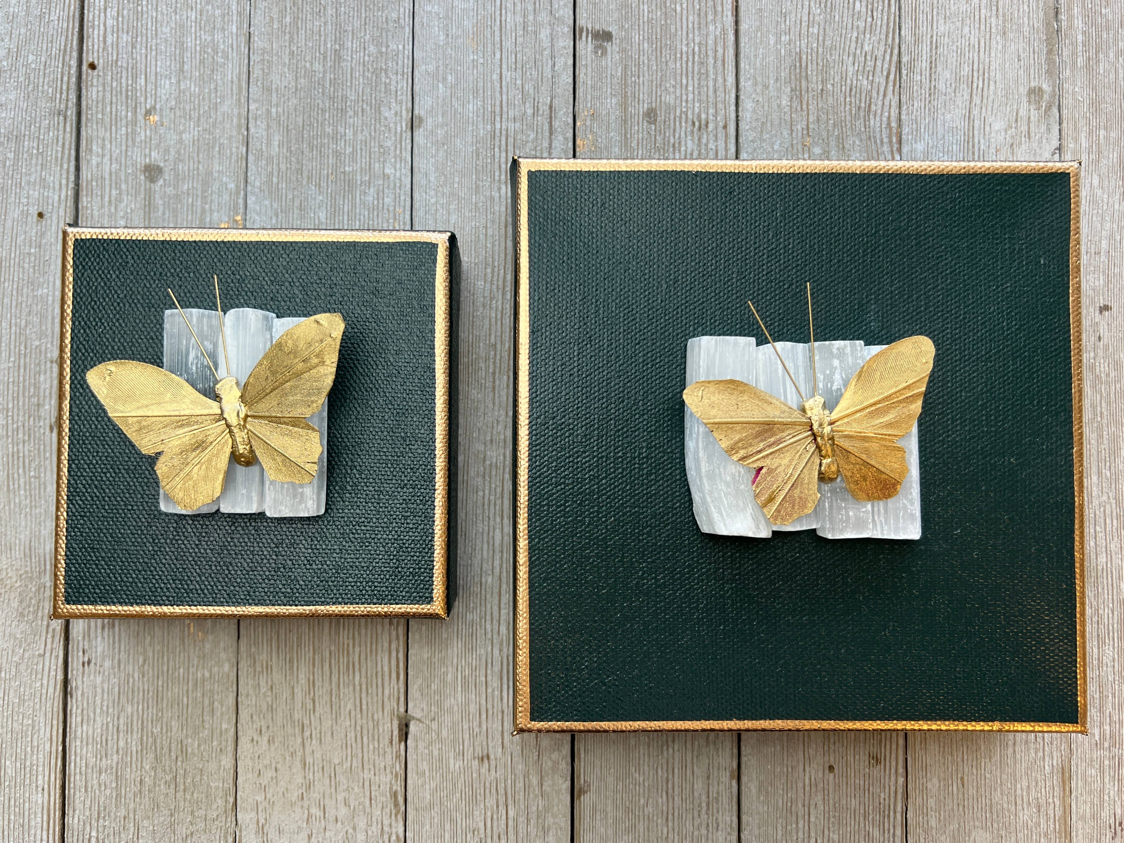 Michelle Allen Designs - Butterfly Crystal Art: 4x4 / Pink - Image 3